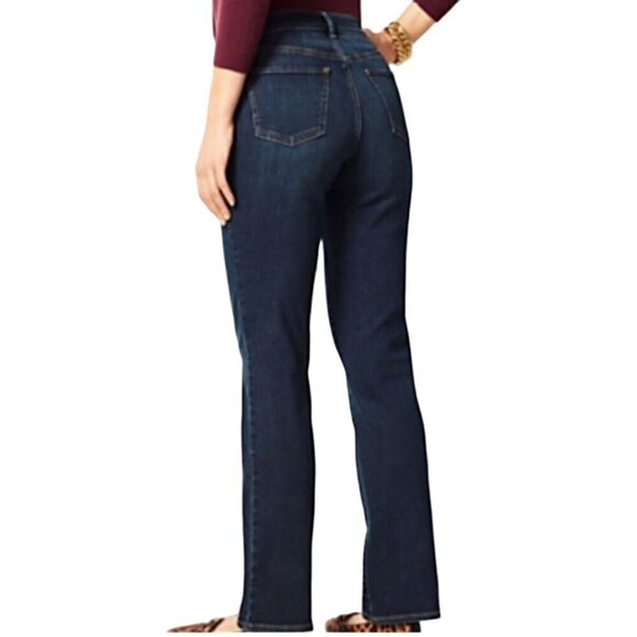 Talbots Flawless 5 Pocket Curvy Bootcut Jeans Size 10p - Picture 4 of 11